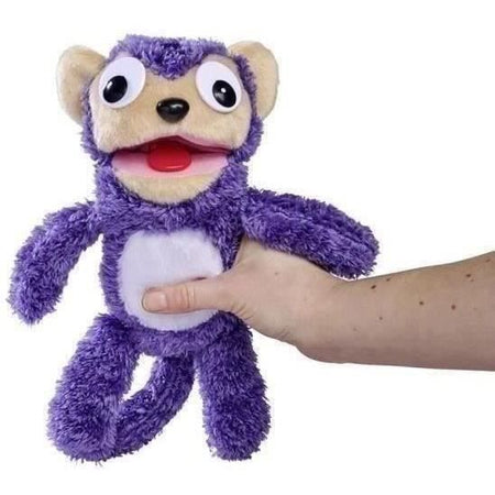 Smoby - Screamerz - Divertente peluche interattivo - Scimmia - 28 cm - Rumori quando si agita o si preme il pulsante