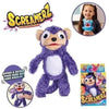 Smoby - Screamerz - Divertente peluche interattivo - Scimmia - 28 cm - Rumori quando si agita o si preme il pulsante