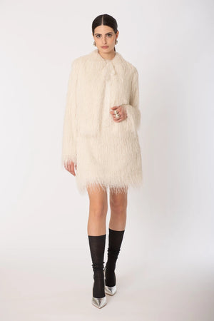 SISTE'S | Giacca piume chiusura frontale con fiocco