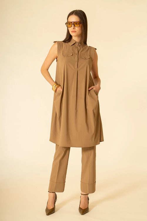 Pantalone donna con risvolto | SISTE'S