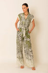 SISTE'S | Pantalone ampio fantasia cachemire