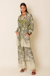 SISTE'S | Pantalone ampio fantasia cachemire