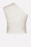 SISTE'S | Top monospalla dettaglio fiocco