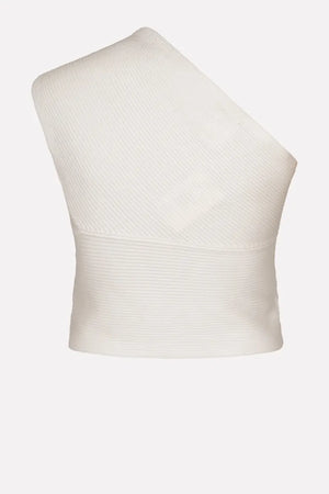 SISTE'S | Top monospalla dettaglio fiocco