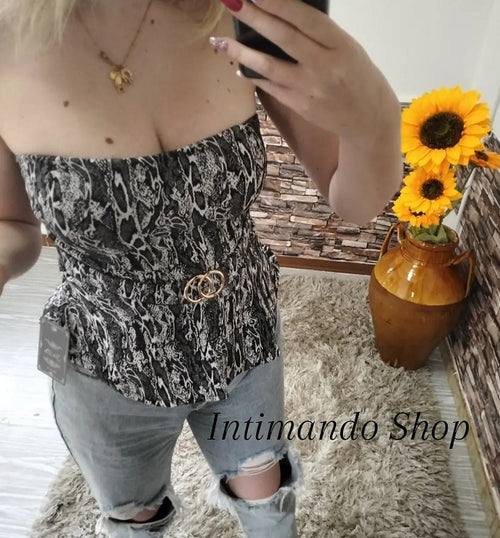 TOP DESY TG UNICA COLORE FOTO