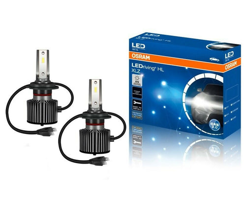 Kit led osram xlz 2 lampadine led h7 6000k bianco freddo 50w auto