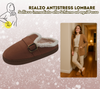Terranova ciabatte donna invernali con pelo, calde pantofole peluche in memory foam, confort stravolgente
