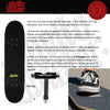 Skateboard Ghettoblaster per iniziare Barded Wire grey 7.87