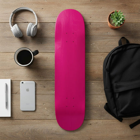 Skateboard Ghettoblaster Tavola Small Logo Fucsia 7.75""