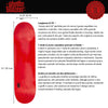Skateboard Ghettoblaster Tavola Small Logo Red 8.25