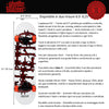 Skateboard Ghettoblaster per iniziare Barded Wire Red  8.25