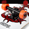 Skateboard Ghettoblaster per iniziare Barded Wire Red  8.0