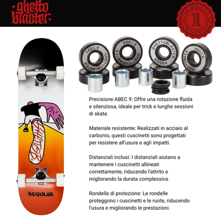 Skateboard Ghettoblaster per iniziare Push Regular 8.0"