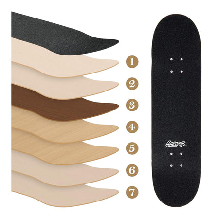 Tavola Skateboard  Deck Ghettoblaster Pregripped Small Logo  Yel  8.0"