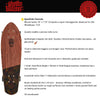 Skateboard Cruiser Ghettoblaster  Mogano Tki Totem 26 -7,25