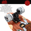 Skateboard Cruiser Ghettoblaster  Mogano Tki Totem 26 -7,25