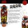 Skateboard Cruiser Ghettoblaster  Mogano Tki Totem 32 -9,25