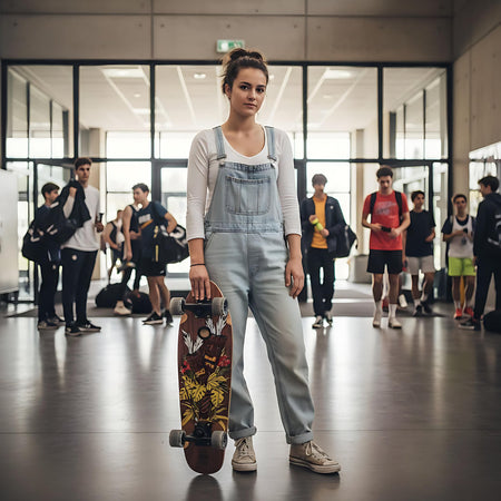 Skateboard Cruiser Ghettoblaster  Mogano Tki Totem 32" -9,25"