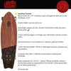 Skateboard Cruiser Ghettoblaster  Mogano Tki Totem Fish Tail  33 -9,5