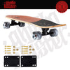 Skateboard Ghettoblaster Surfskate Tiki Token Mogano  32 9.875