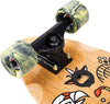 Skateboard Cruiser Ghettoblaster  Teak Geroglific  32 -9,125
