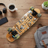 Skateboard Cruiser Ghettoblaster  Teak Geroglific  32 -9,125