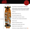 Skateboard Cruiser Ghettoblaster  Teak Geroglific  Fidh tail 33 -9,5