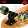 Skateboard Ghettoblaster Surfskate Teak Crocodile 30 9.75