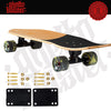 Skateboard Ghettoblaster Surfskate Teak Crocodile 30 9.75