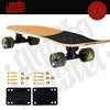 Skateboard Ghettoblaster Surfskate Teak Snake Head  30 9.75