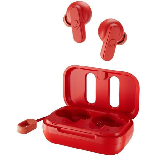 Cuffie wireless - SKULLCANDY - DIME S2DMW-P752 - Rosse