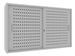 Sopralzo armadio archiviazione in metallo verniciato in vari colori cm. 150x37,5x90H