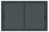 Sopralzo armadio per ufficio con piani interni metallici e ante forate cm. 150x60x85h