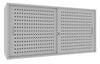 Armadio da ufficio con ante scorrevoli di metallo verniciato cm. 180x60x85H