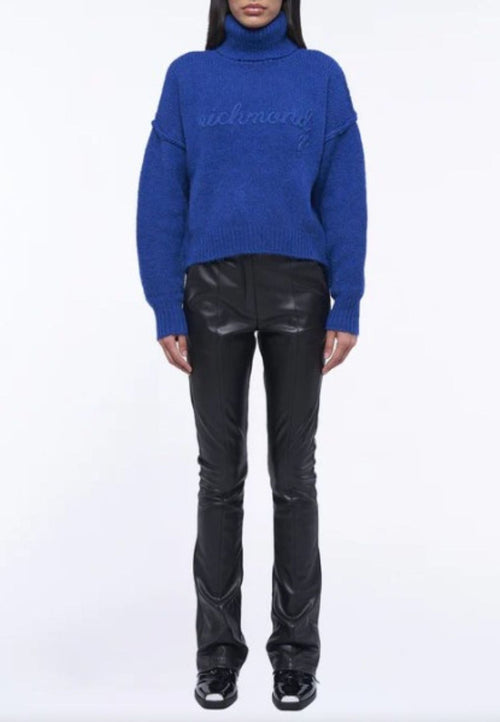 John Richmond MAGLIONE SWEATER TURTLENECK da donna