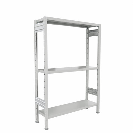 SCAFFALE metallico per magazzino Verniciata cm. 100x30x150h