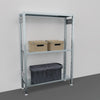 SCAFFALATURA metallica da magazzino Zincata cm. 100x30x150h