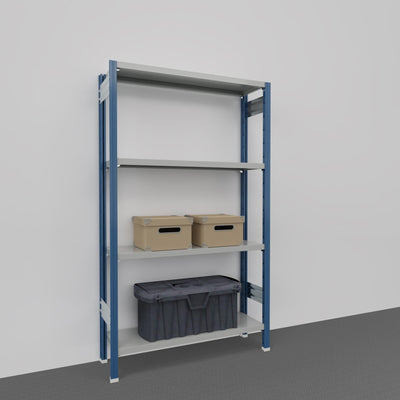 SCAFFALATURA in metallo da magazzino Verniciata cm. 100x30x180h