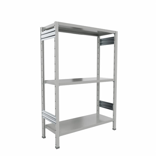 Scaffalatura metallica da magazzino Verniciata cm. 100x40x150h