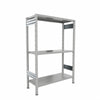 Scaffalatura metallica da magazzino Verniciata cm. 100x40x150h