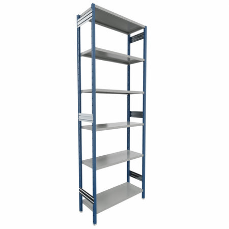 Scaffalatura da magazzino Verniciata cm. 100x40x300h