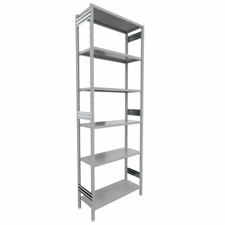 Scaffalatura da magazzino Verniciata cm. 100x40x300h