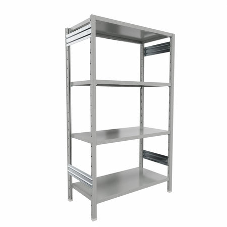 Scaffalatura in metallo da magazzino Verniciata cm. 100x50x180h