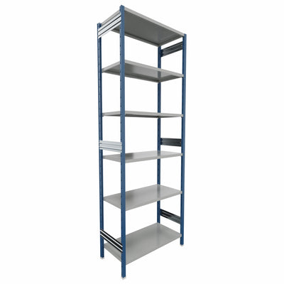 Scaffalatura metallica da magazzino Verniciata cm. 100x50x300h