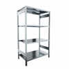 Scaffalatura in metallo per magazzino Zincata cm. 100x60x180h