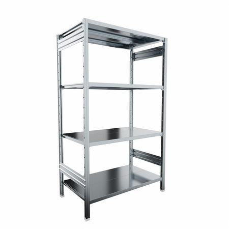 Scaffalatura in metallo per magazzino Zincata cm. 100x60x180h