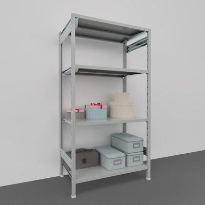 Scaffalatura metallica da magazzino Verniciata cm. 100x60x200h