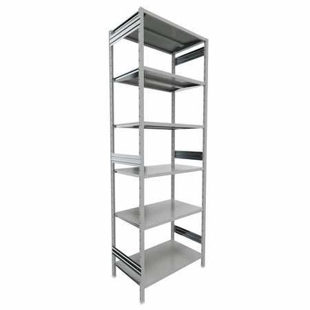 Scaffalatura da magazzino Verniciata cm. 100x60x300h
