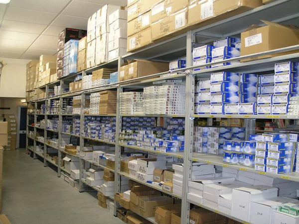 Scaffalatura da magazzino Verniciata cm. 100x60x300h
