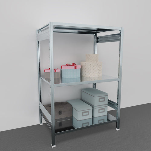 Scaffalatura metallica da magazzino Zincata cm. 100x70x150h